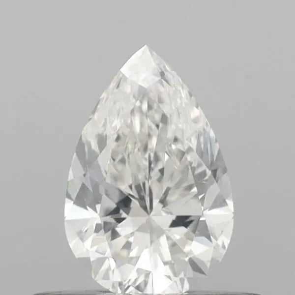 0.40ct Pear Natural Diamond (Colour I, Clarity SI1, Cut GD, GIA Certified)