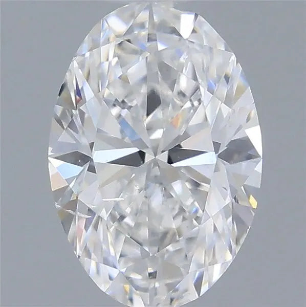 0.46ct Oval Natural Diamond (Colour D, Clarity SI1, Cut VG, IGI Certified)
