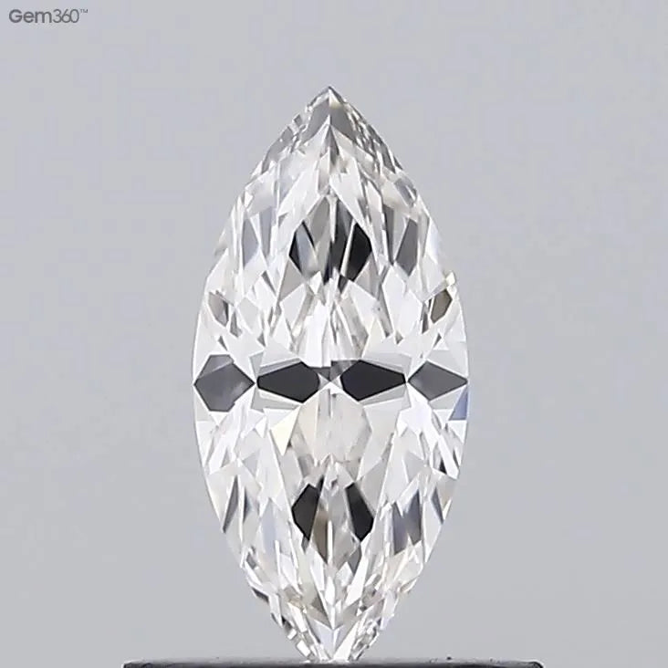0.50ct Marquise Natural Diamond (Colour I, Clarity VVS2, GIA Certified)