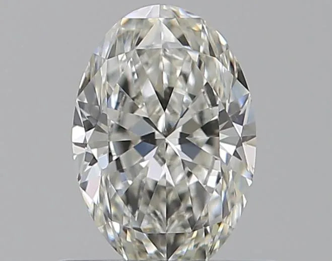 0.50ct Oval Natural Diamond (Colour H, Clarity VVS2, GIA Certified)