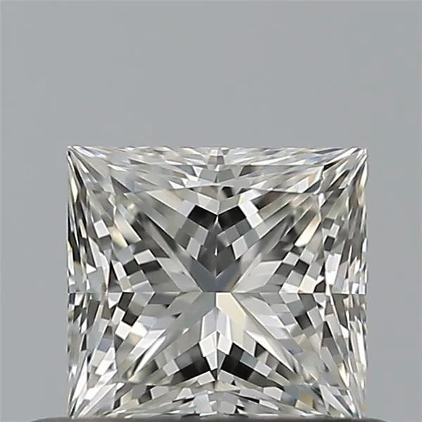 0.50ct Princess Natural Diamond (Colour G, Clarity IF, Cut VG, IGI Certified)