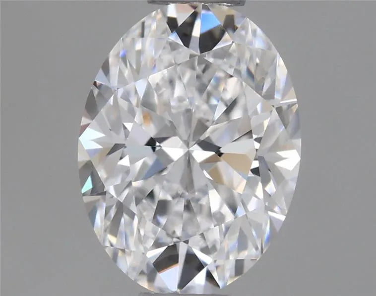 0.60ct Oval Natural Diamond (Colour D, Clarity VVS2, GIA Certified)