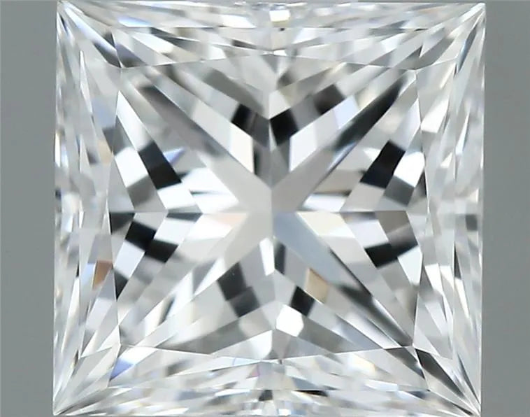 0.60ct Princess Natural Diamond (Colour F, Clarity VVS2, GIA Certified)