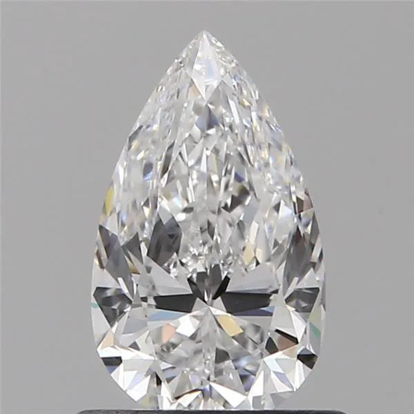 0.70ct Pear Natural Diamond (Colour D, Clarity VVS2, GIA Certified)