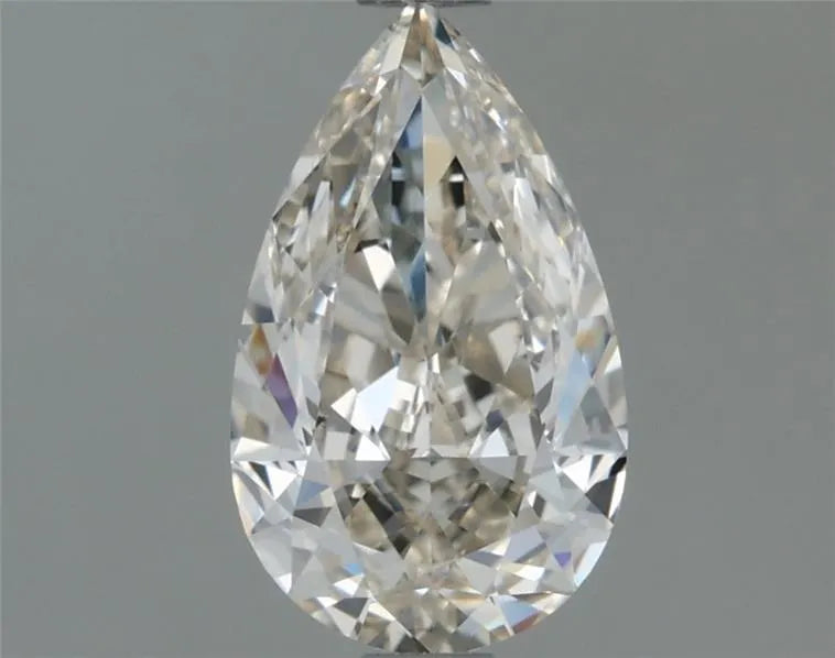 0.90ct Pear Natural Diamond (Colour I, Clarity VVS2, Cut VG, IGI Certified)