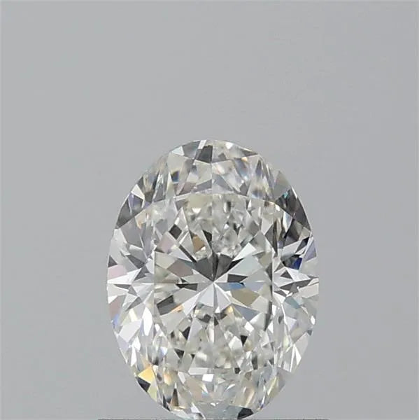 0.91ct Oval Natural Diamond (Colour F, Clarity IF, Cut VG, IGI Certified)