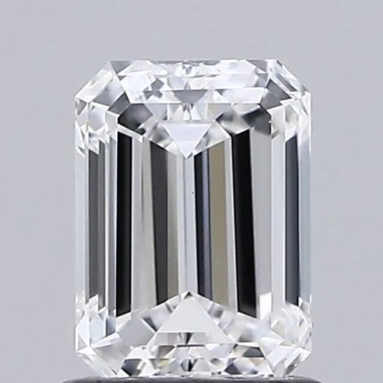 1.00ct Emerald Lab Grown Diamond (Colour D, Clarity VVS2, IGI Certified)