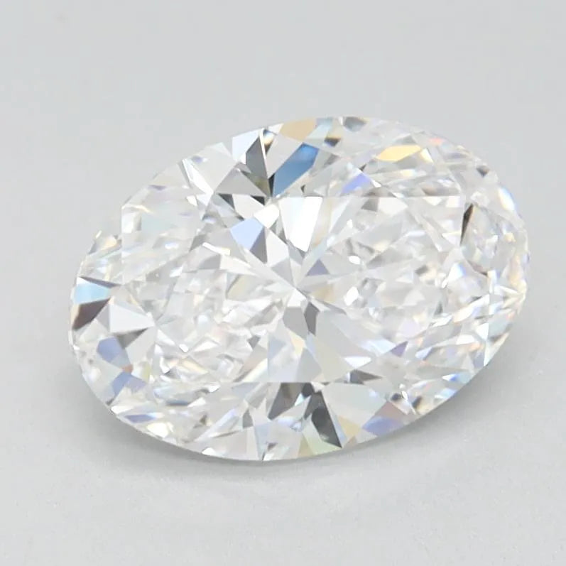 1.02ct Oval Lab Grown Diamond (Colour D, Clarity FL, IGI Certified)