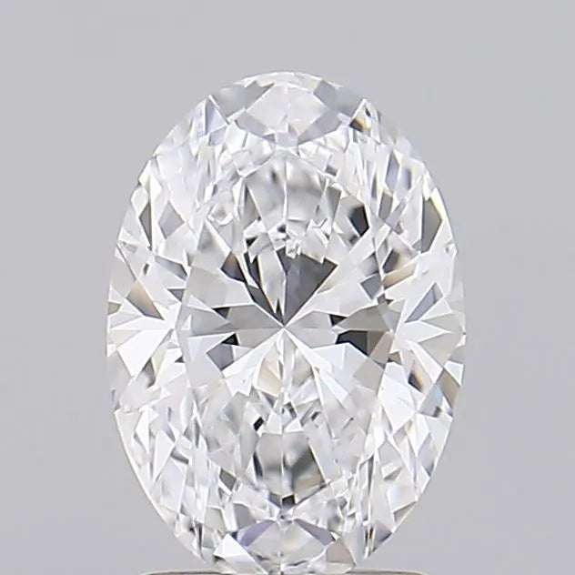 1.07ct Oval Lab Grown Diamond (Colour D, Clarity VVS2, IGI Certified)