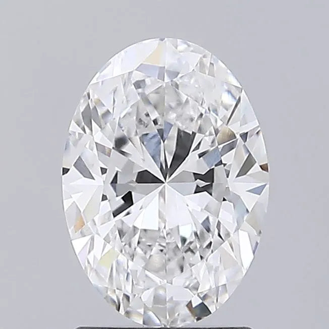 1.50ct Oval Lab Grown Diamond (Colour E, Clarity VVS2, IGI Certified)