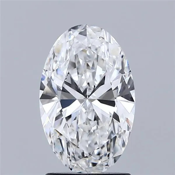 1.54ct Oval Lab Grown Diamond (Colour E, Clarity VVS2, IGI Certified)