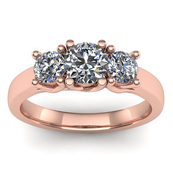 Inel logodna cu diamant de laborator rotund