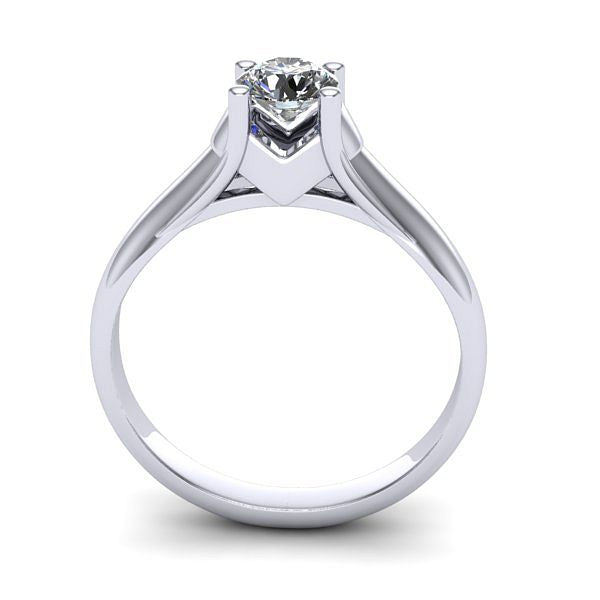 Inel solitaire cu diamant