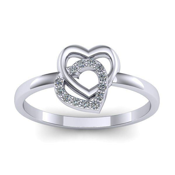 Inel de logodna cu diamant rotund