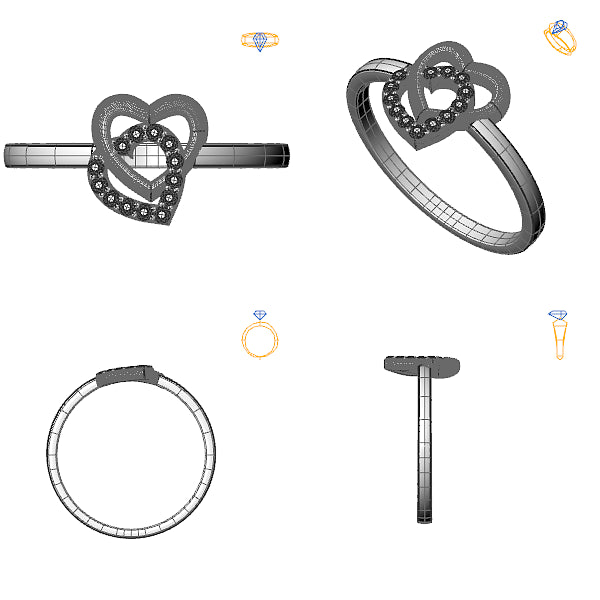 Inel logodna halo cu diamant