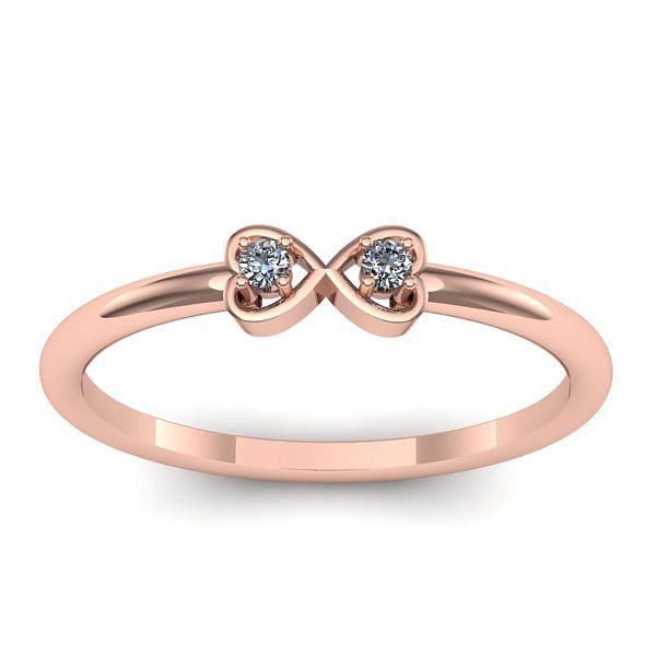 Inel logodna cu diamant rotund