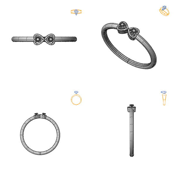 Inel logodna personalizat cu diamant