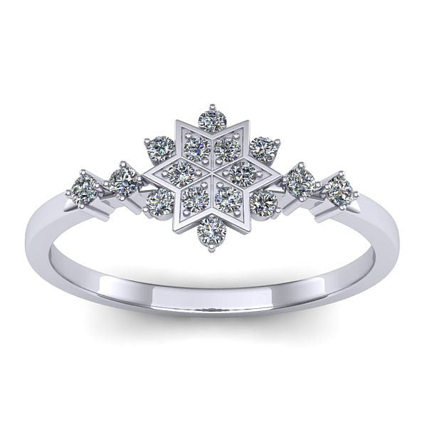 Inel de logodna cu diamant rotund