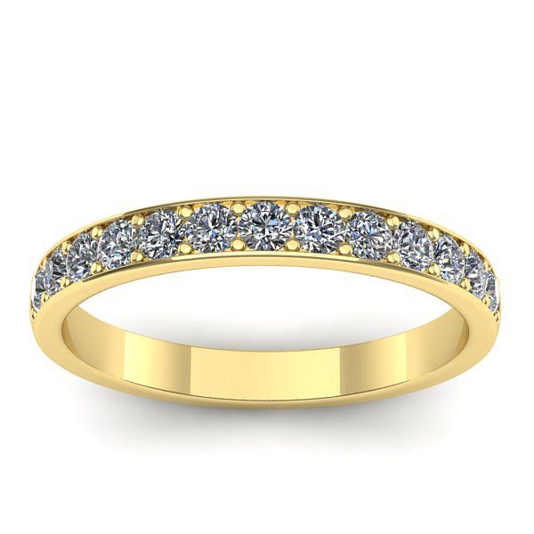 Inel logodna cu diamante rotund