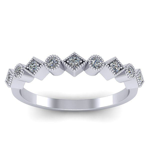 Inel logodna cu diamante rotund