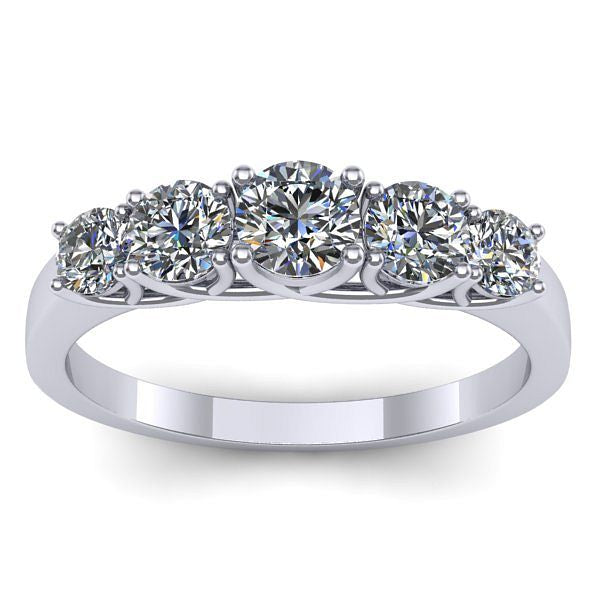 Inel logodna cu diamant rotund