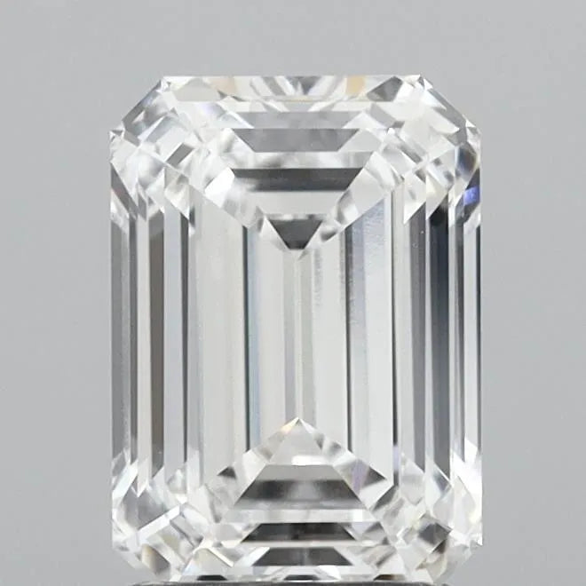 2.03ct Emerald Lab Grown Diamond (Colour E, Clarity VVS1, IGI Certified)