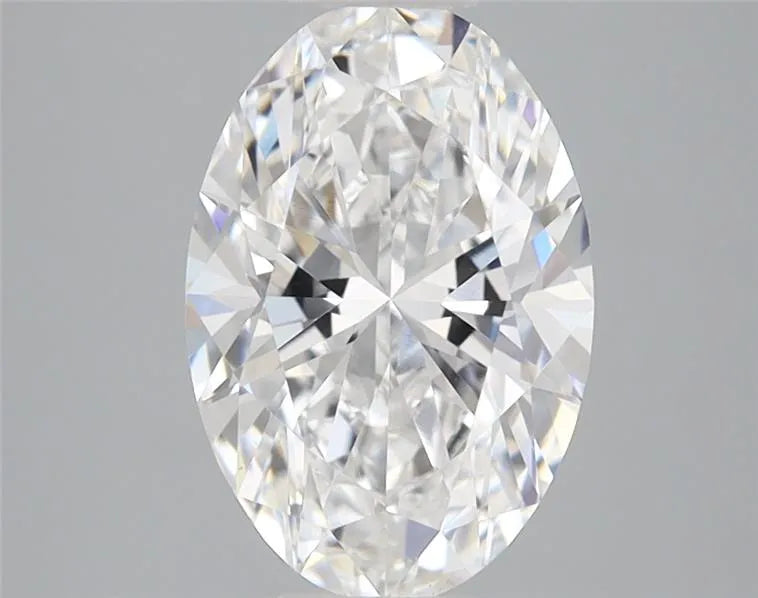2.08ct Oval Lab Grown Diamond (Colour D, Clarity VVS2, IGI Certified)