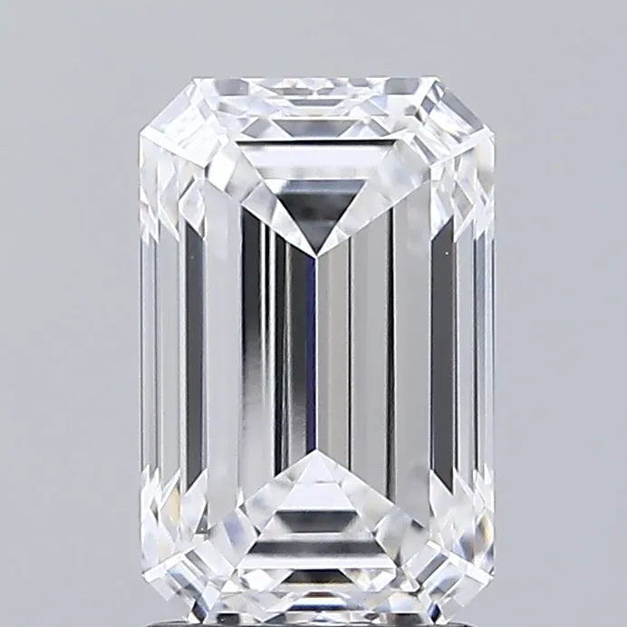 2.09ct Emerald Lab Grown Diamond (Colour D, Clarity VVS1, IGI Certified)