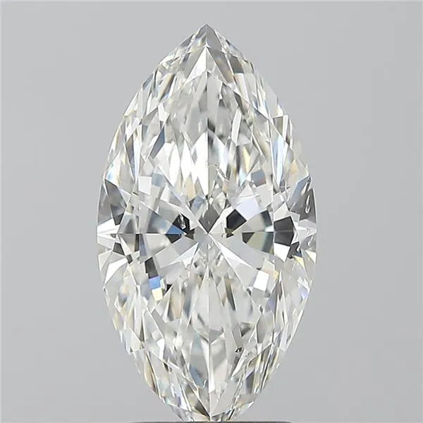 2.50ct Marquise Natural Diamond (Colour H, Clarity SI1, GIA Certified)