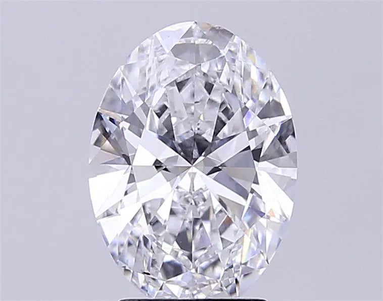 2.90ct Oval Lab Grown Diamond (Colour D, Clarity VVS2, IGI Certified)