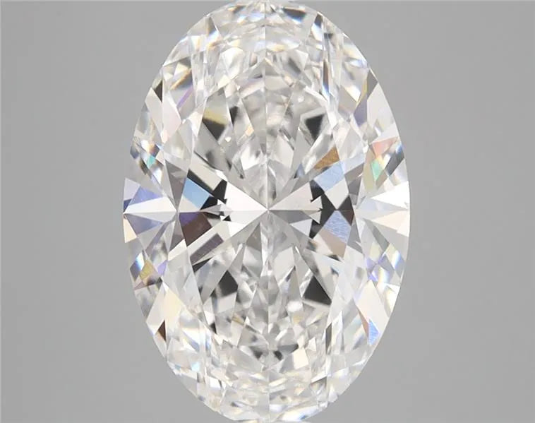 2.92ct Oval Lab Grown Diamond (Colour D, Clarity VVS2, IGI Certified)