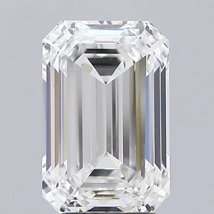 3.03ct Emerald Lab Grown Diamond (Colour E, Clarity VVS2, IGI Certified)