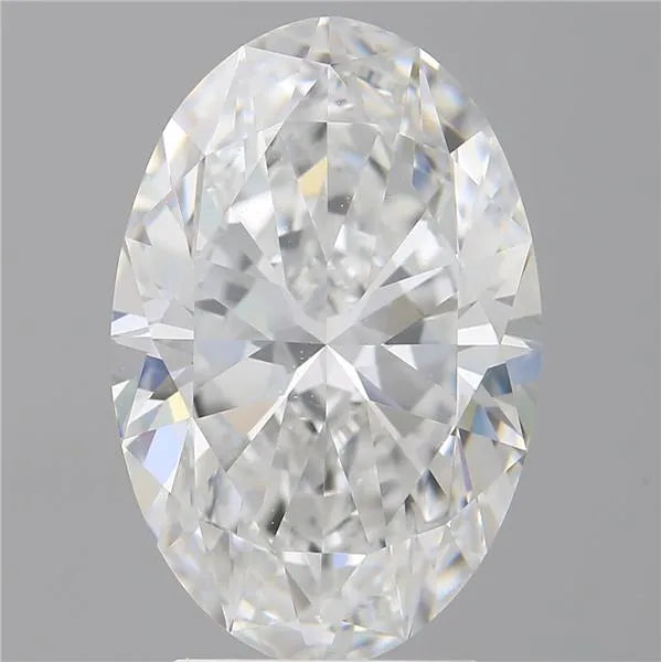 3.61ct Oval Lab Grown Diamond (Colour E, Clarity VVS2, IGI Certified)