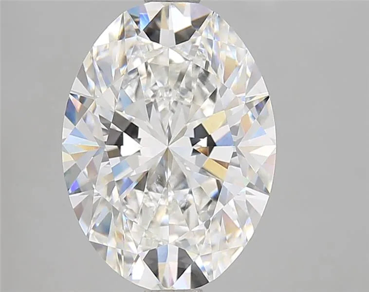 4.04ct Oval Lab Grown Diamond (Colour E, Clarity VVS2, IGI Certified)