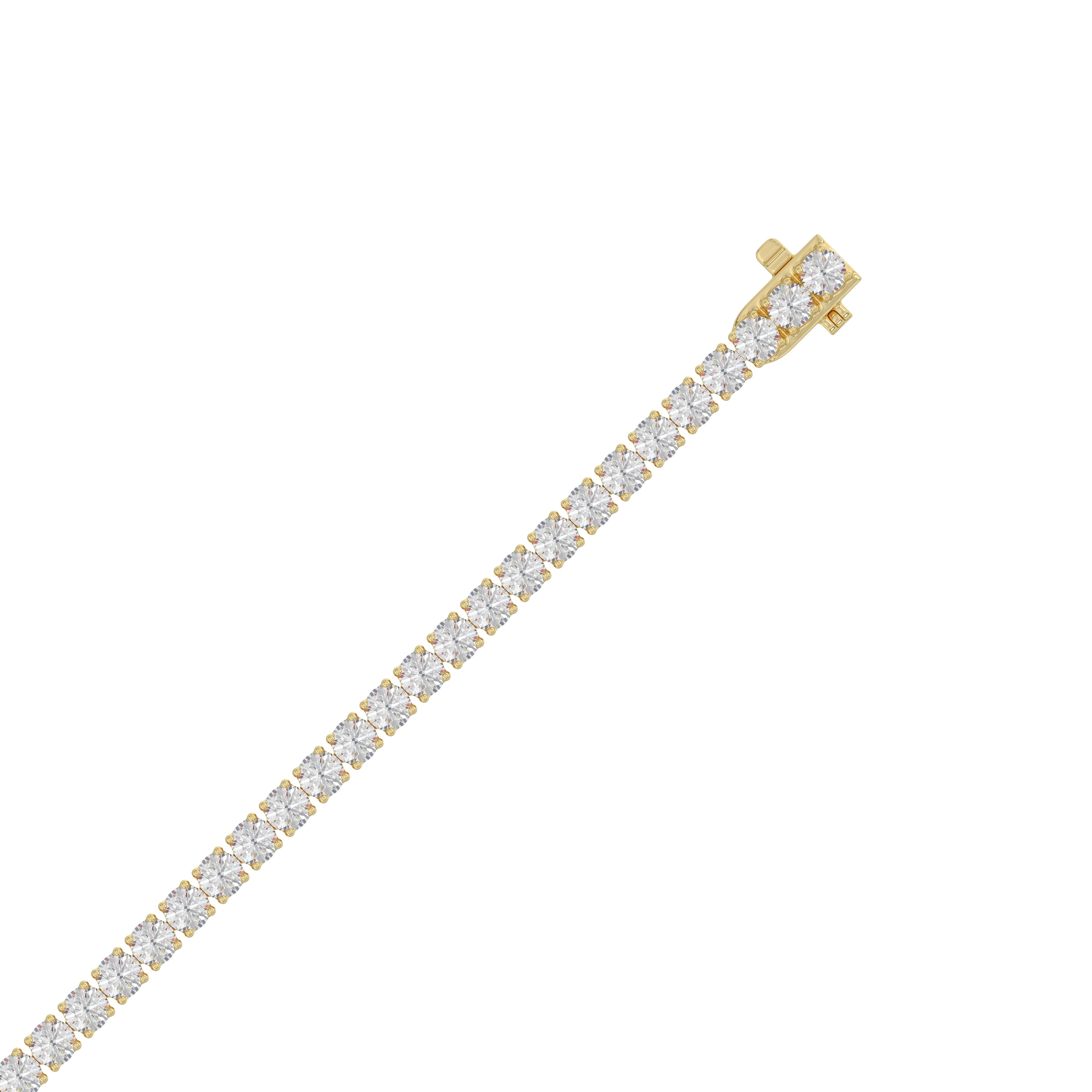 14K Yellow Gold, top view