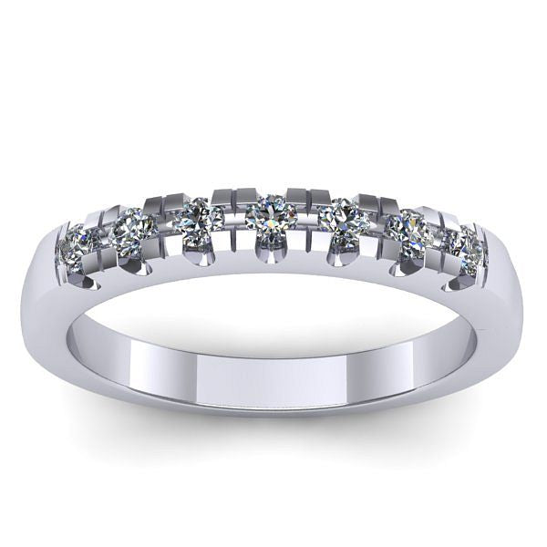 Inel cu diamante rotund