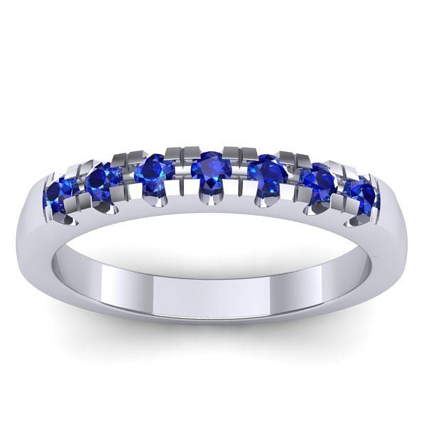 Inel cu safire rotund