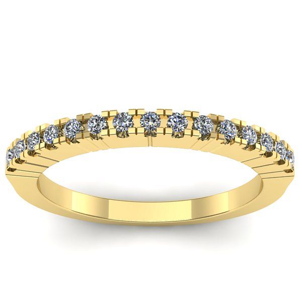 Inel cu diamante rotund