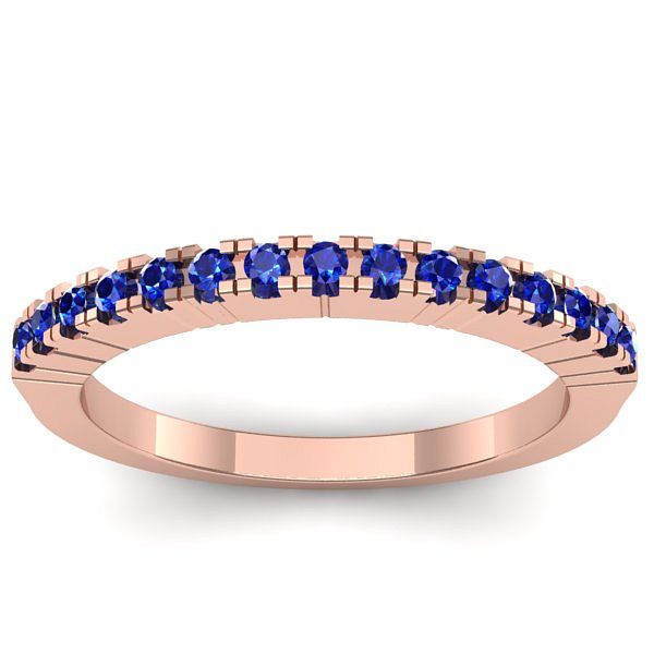 Inel de logodna cu safire rotund