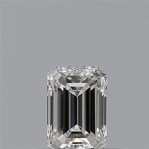 0.31ct Emerald Natural Diamond (Colour F, Clarity VVS2, GIA Certified)