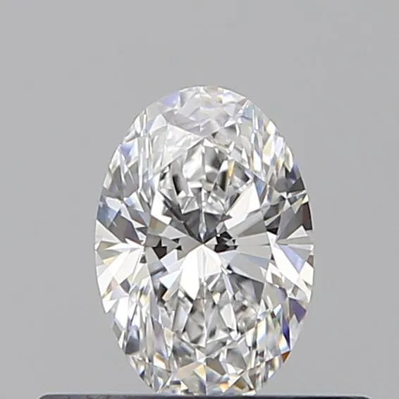 0.33ct Oval Natural Diamond (Colour D, Clarity VVS2, GIA Certified)