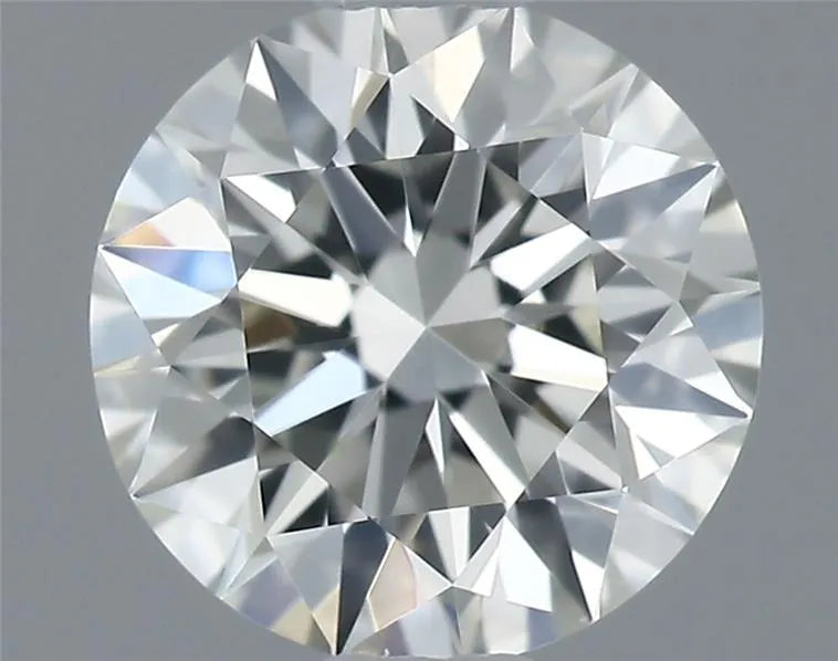 0.42ct Round Natural Diamond (Colour F, Clarity IF, Cut EX, GIA Certified)