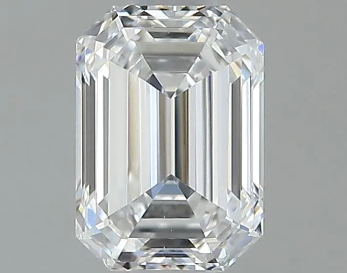 0.50ct Emerald Natural Diamond (Colour D, Clarity VVS2, Cut VG, GIA Certified)
