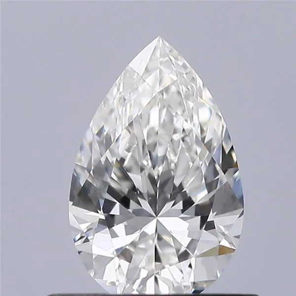 0.51ct Pear Natural Diamond (Colour F, Clarity IF, Cut VG, IGI Certified)