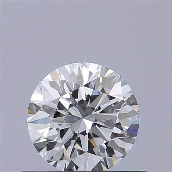 0.51ct Round Natural Diamond (Colour D, Clarity IF, Cut EX, IGI Certified)
