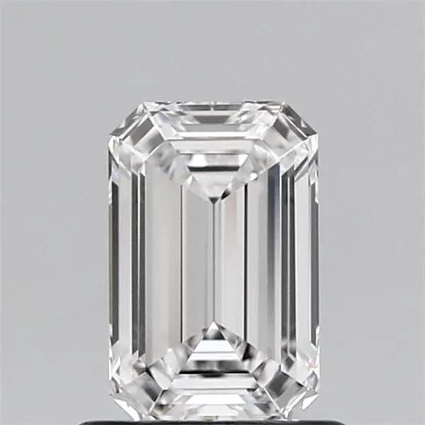0.72ct Emerald Natural Diamond (Colour F, Clarity IF, GIA Certified)