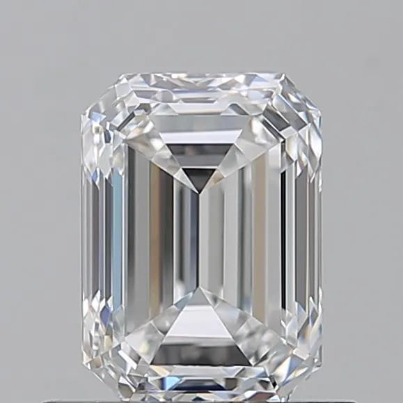 0.90ct Emerald Natural Diamond (Colour E, Clarity VVS1, GIA Certified)