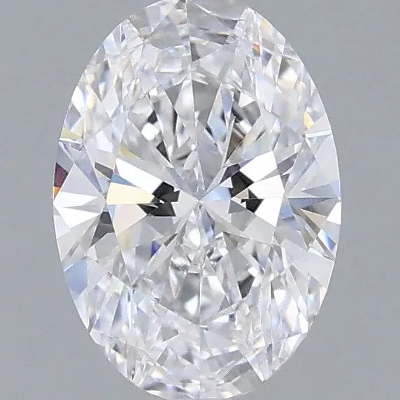 1.00ct Oval Lab Grown Diamond (Colour D, Clarity VVS2, IGI Certified)