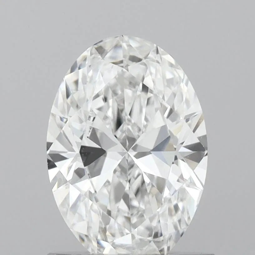 1.00ct Oval Lab Grown Diamond (Colour D, Clarity VVS2, IGI Certified)
