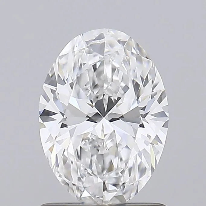 1.00ct Oval Lab Grown Diamond (Colour D, Clarity VVS2, IGI Certified)